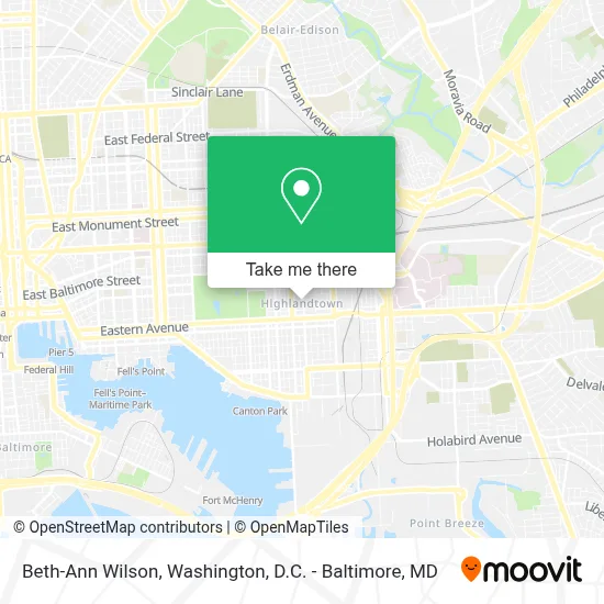 Beth-Ann Wilson map
