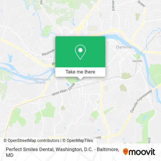 Perfect Smiles Dental map