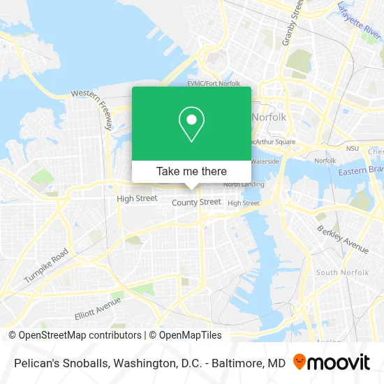 Pelican's Snoballs map