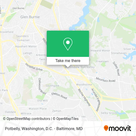 Potbelly map