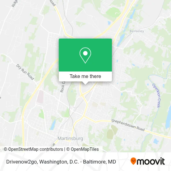 Drivenow2go map