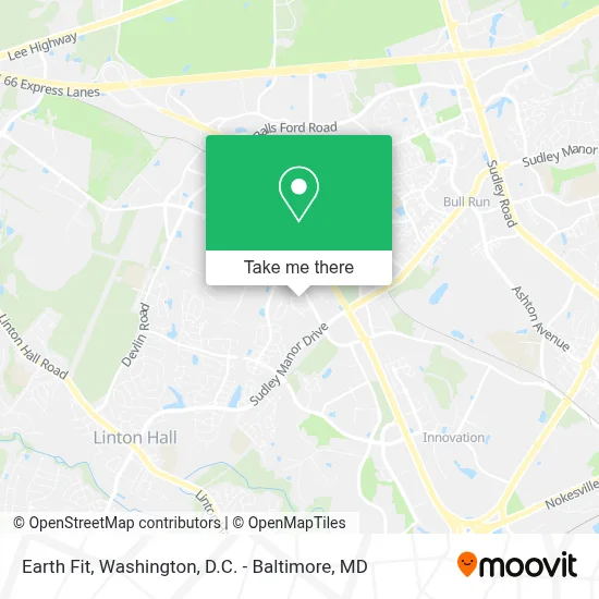 Earth Fit map