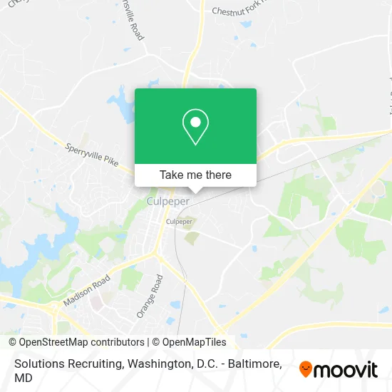 Solutions Recruiting map