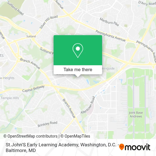St.John’S Early Learning Academy map