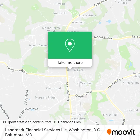 Lendmark Financial Services Llc map