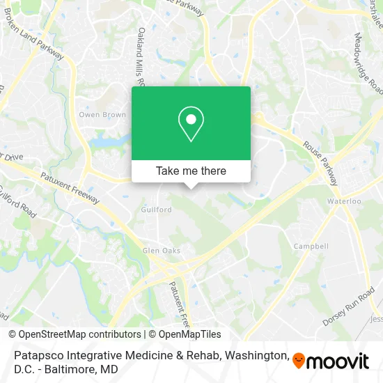 Patapsco Integrative Medicine & Rehab map