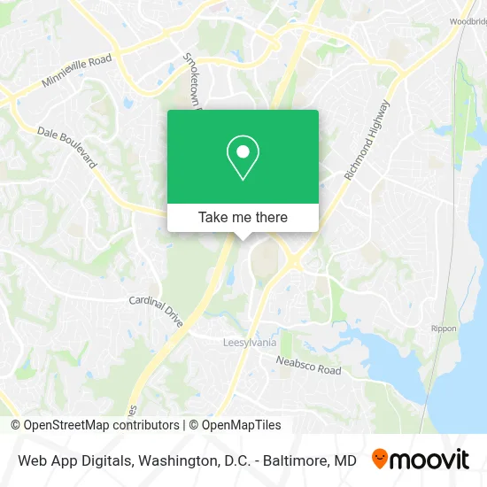 Web App Digitals map