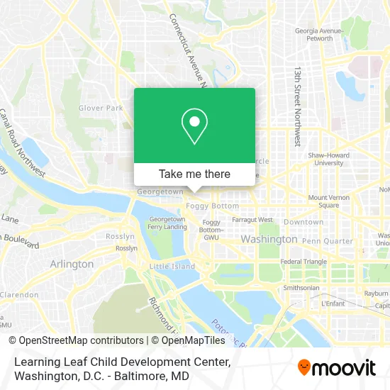 Learning Leaf Child Development Center map