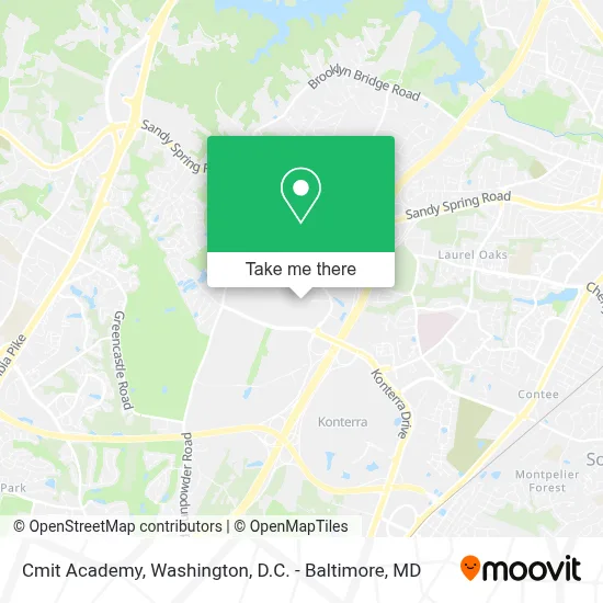 Cmit Academy map