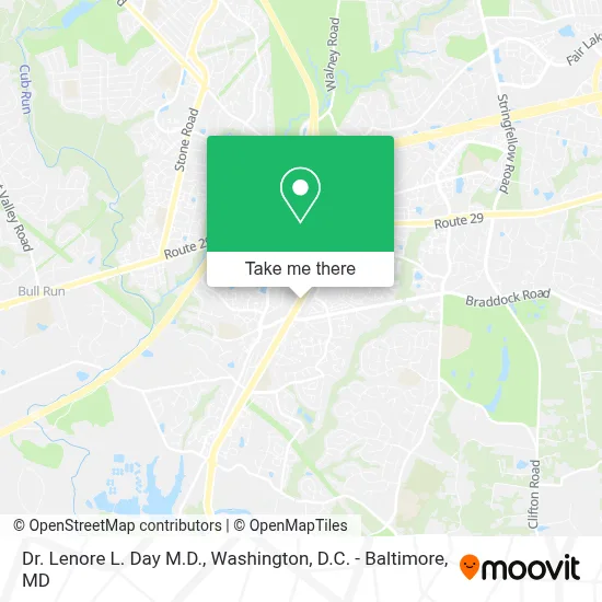 Dr. Lenore L. Day M.D. map
