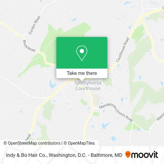 Indy & Bo Hair Co. map