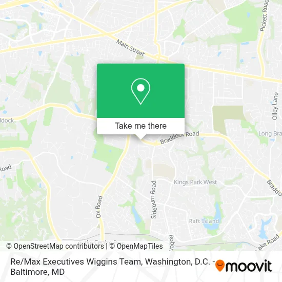 Re/Max Executives Wiggins Team map