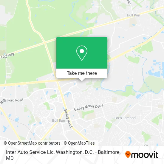 Inter Auto Service Llc map