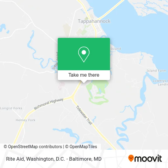 Rite Aid map