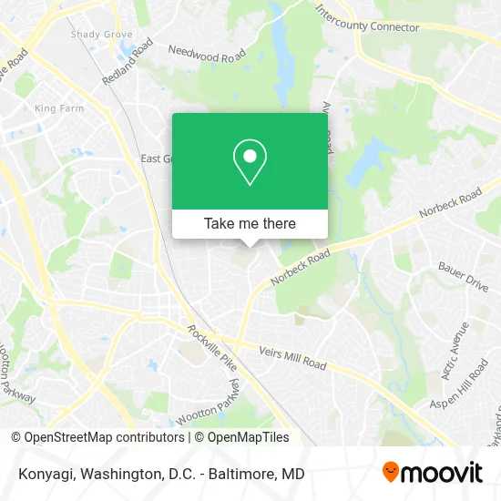 Konyagi map