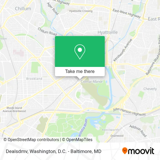 Dealsdmv map