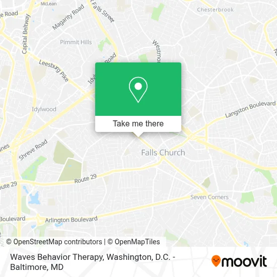 Waves Behavior Therapy map