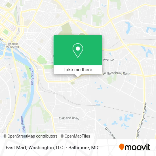 Fast Mart map