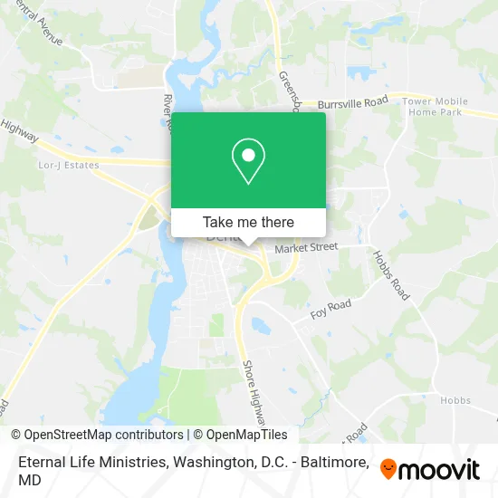 Eternal Life Ministries map