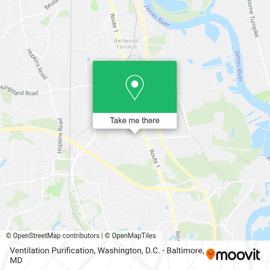 Ventilation Purification map
