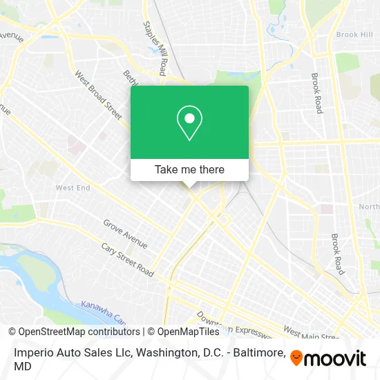 Imperio Auto Sales Llc map