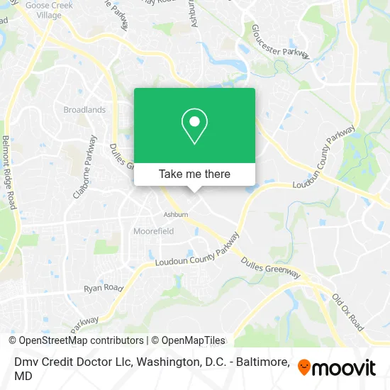 Dmv Credit Doctor Llc map