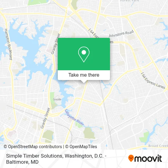 Simple Timber Solutions map