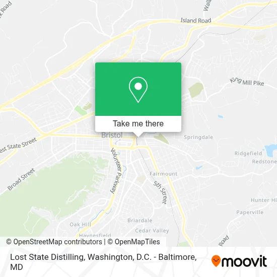 Lost State Distilling map