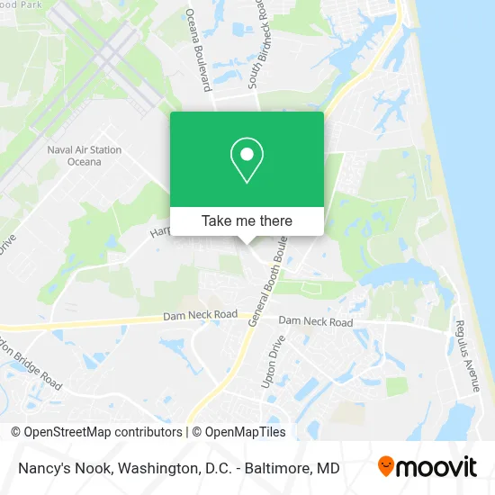 Nancy's Nook map