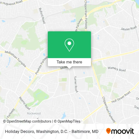 Holiday Decoro map