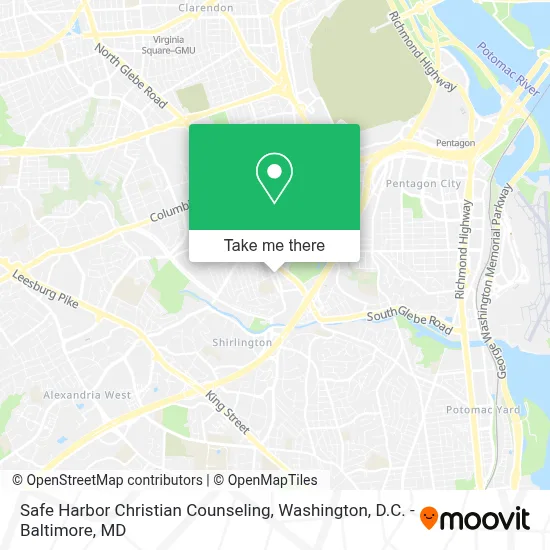 Safe Harbor Christian Counseling map