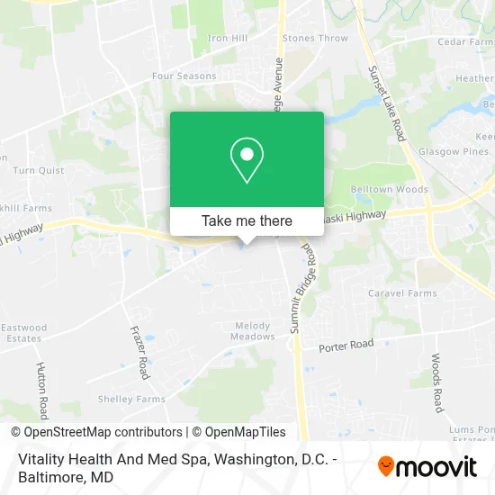 Vitality Health And Med Spa map