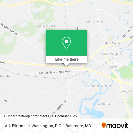 Atk Elkton Llc map