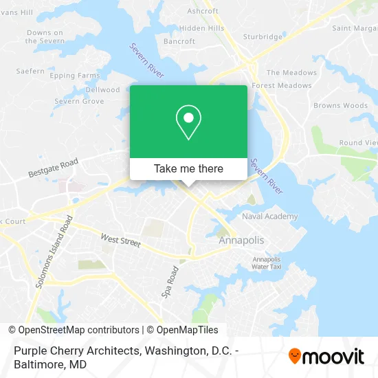 Purple Cherry Architects map