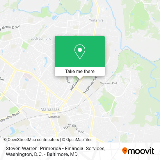 Steven Warren: Primerica - Financial Services map