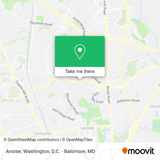 Anixter map