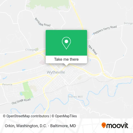 Orkin map