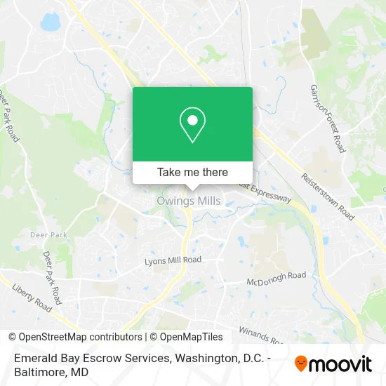 Emerald Bay Escrow Services map