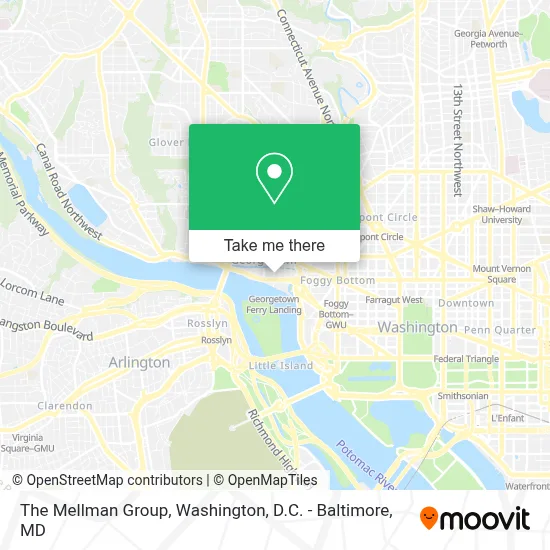 The Mellman Group map
