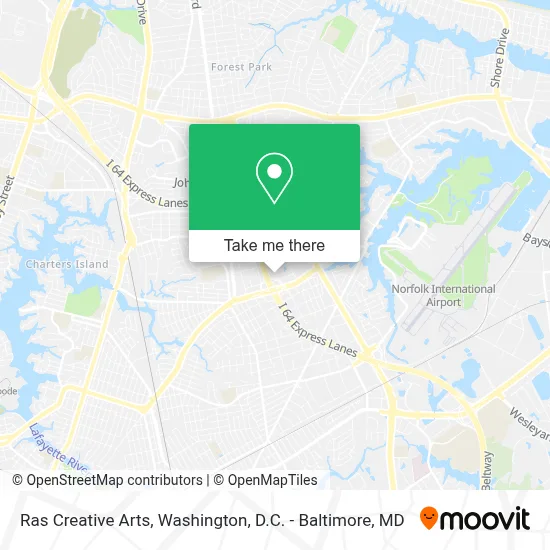 Ras Creative Arts map