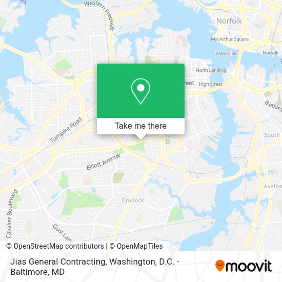 Jias General Contracting map