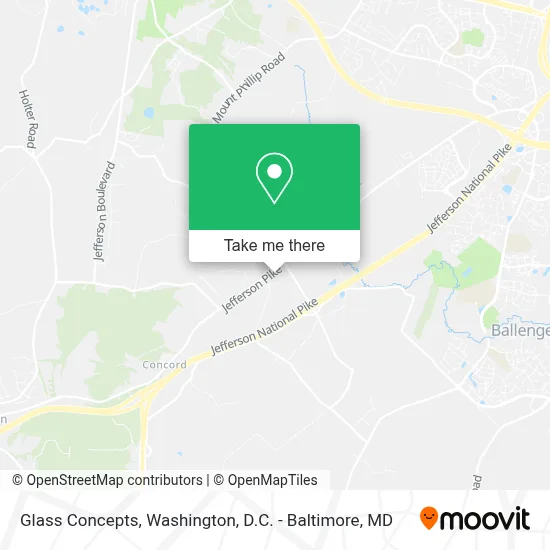 Glass Concepts map