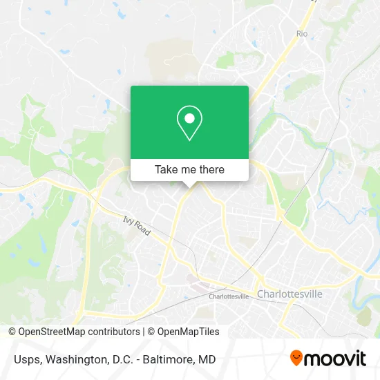 Usps map