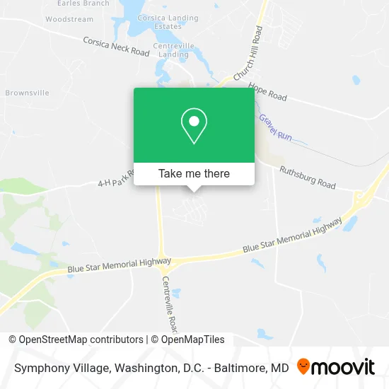 Symphony Village map