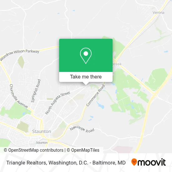 Triangle Realtors map