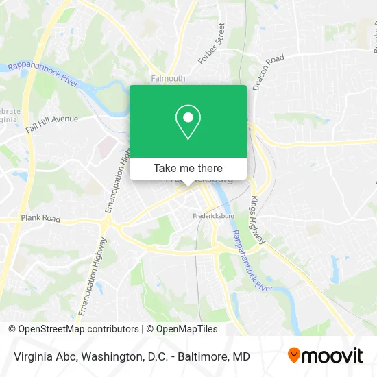Virginia Abc map