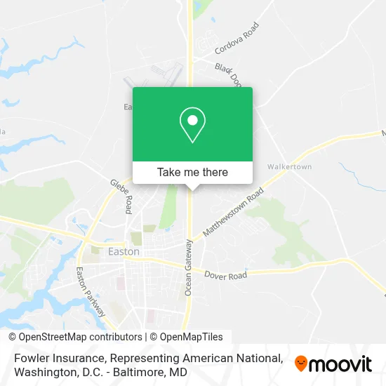 Fowler Insurance, Representing American National map
