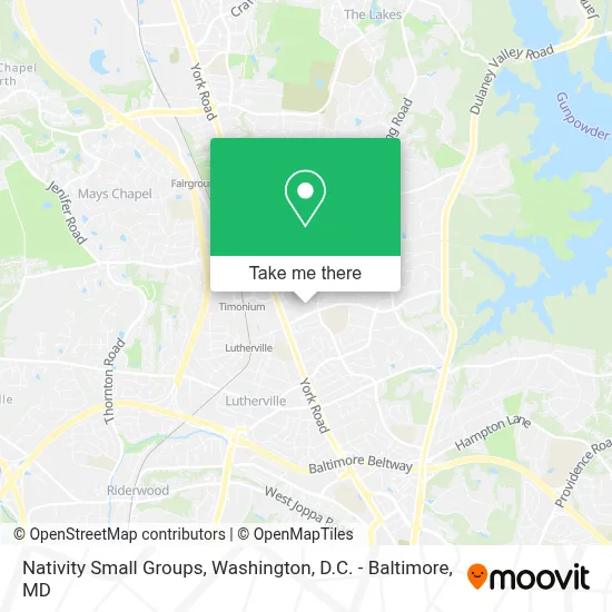 Nativity Small Groups map