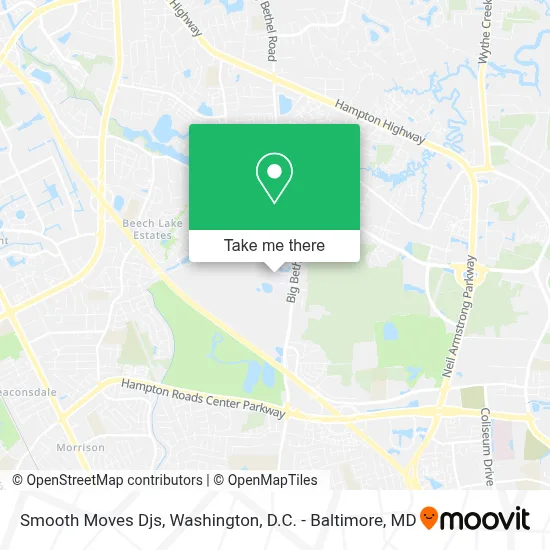 Smooth Moves Djs map