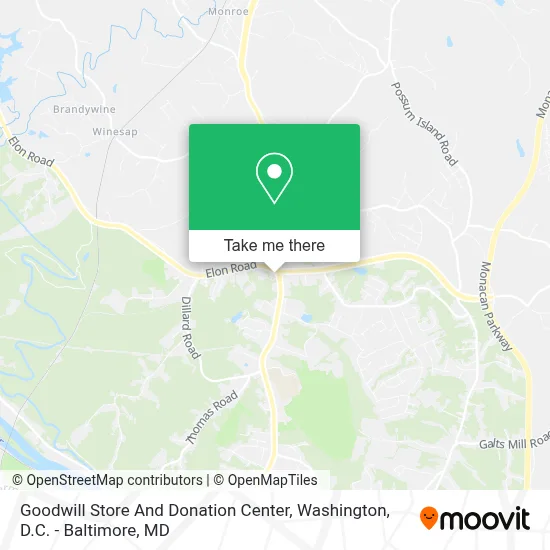 Goodwill Store And Donation Center map